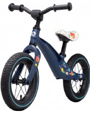 Bicikl za ravnotežu Lionelo - Bart Air, plavi mat, 12 inča -1