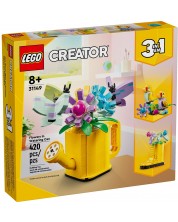 Konstruktor LEGO Creator 3 u 1 - Cvijeće u kanti za zalijevanje (31149) -1