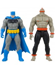 Set akcijskih figurica McFarlane DC Comics: Batman - Batman (Blue) & Mutant Leader (Dark Knight Returns #1), 8 cm