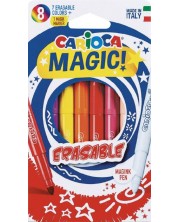 Set flomastera Carioca Magic - 7 boja + 1 izbrisiv -1