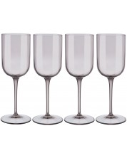 Set čaša za vino Blomus - Fuum 4 kom, 280 ml, dimno smeđe -1