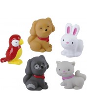 Set igračaka Eurekakids - Kućni ljubimci, 5 komada -1