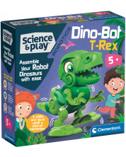 Konstruktor Clementoni Science & Play - Robot tiranosaurus rex -1