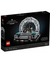Konstruktor LEGO Star Wars - Diorama Careve prijestolne sobe (75352)