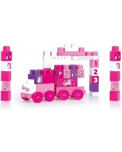 Konstruktor Dolu Jumblocks – Vlak, ružičasti, 50 dijelova -1