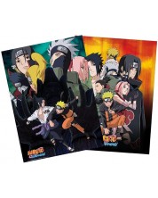 Set mini postera ABYstyle Animation: Naruto Shippuden - Ninjas
