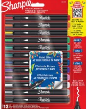 Set markera Sharpie Acrylic - 12 boja, blister