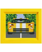 Kreativni set s okvirom i pikselima Pixelhobby Classic - Trkaći auto