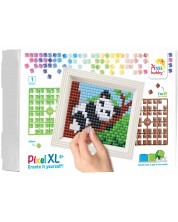 Kreativni set okvira i piksela Pixelhobby - XL, Panda -1