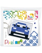 Kreativni set piksela Pixelhobby - Privjesak za ključeve, Auto -1