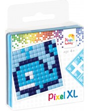 Kreativni set s pikselima Pixelhobby - XL, Kit, 4 boje
