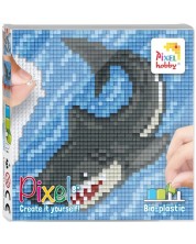 Kreativni set s pikselima Pixelhobby Classic - Morski pas -1