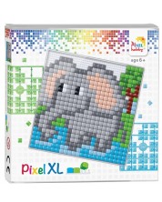 Pixelhobby Kreativni hobi set s pikselima XL, 23x23 piksela - Slon