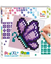 Kreativni set piksela Pixelhobby - XL, Ljubičasti leptir