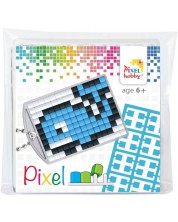 Kreativni set piksela Pixelhobby - Privjesak za ključeve, Kit -1