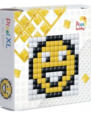 Kreativni set s pikselima Pixelhobby - XL, Nasmijani emoji