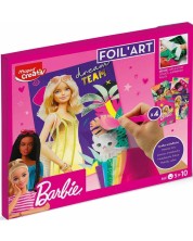 Kreativni set Maped Creativ Barbie - Ukrašavanje folijom -1