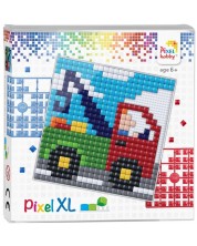 Kreativni set piksela Pixelhobby - XL, Kamion s dizalicom -1
