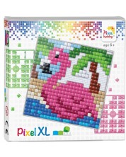Kreativni set piksela Pixelhobby - XL, Flamingo