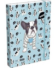 Kutija s elastičnom trakom Lizzy Card We Love Dogs Woof - A4