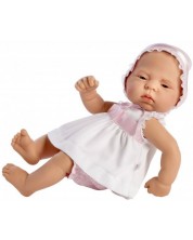 Beba lutka Asi – Lea, u bijeloj haljini, 43 sm