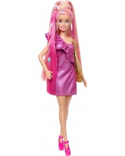 Lutka Barbie Fun & Fancy Hair - S dugom obojenom kosom i dodacima -1