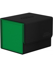 Kutija za karte  Ultimate Guard Sidewinder XenoSkin SYNERGY Black/Green (100+ komada) -1