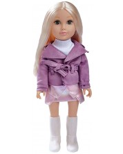 Lutka Ocie - Fashion Girl, s ljubičastom odjećom, 46 cm