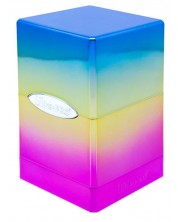Kutija za kartice Ultra Pro Satin Tower - Hi-Gloss Rainbow (100+ kom.)