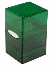 Kutija za kartice Ultra Pro Satin Tower - Glitter Green (100+ kom.)