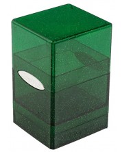 Kutija za kartice Ultra Pro Satin Tower - Glitter Green (100+ kom.) -1