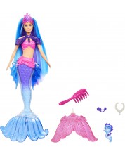 Lutka Barbie - Malibu sirena, s dodacima -1