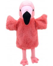Lutka rukavica The Puppet Company – Ružičasti flamingo, 25 sm