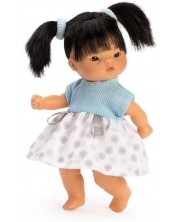 Lutka Asi Bombonchin - Cheney, s plavom haljinom i dva repa, 20 cm