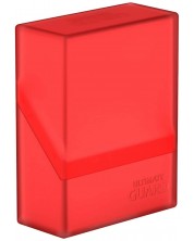 Kutija za kartice Ultimate Guard Boulder Deck Case Standard Size - Ruby (40 kom.) -1