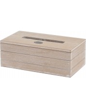 Kutija za salvete H&S - MDF, 25 х 13.5 х 9 cm, bež -1