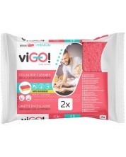 Kuhinjske spužve viGO! - Premium, celuloza, 2 komada -1