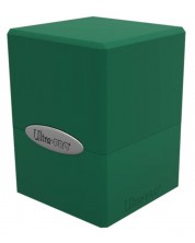 Kutija za kartice Ultra Pro Satin Cube - Forest Green (100+ kom.)