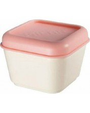 Kutija za hranu Milan - 330 ml, s ružičastim poklopcem