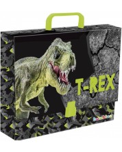 Aktovka s ručkom Bambino Premium T-Rex - A4