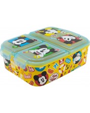 Kutija za hranu Stor Mickey Mouse - S 3 pretinca -1