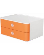 Kutija s 2 ladice Han - Allison smart, narančasta -1
