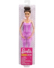 Lutka Mattel Barbie – Balerina smeđe kose u ljubičastoj haljini -1