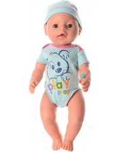 Lutka-beba Raya Toys - 7 funkcija i 10 dodataka, plava -1