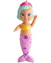 Lutka Simba Toys - Novorođenče sirena s tijarom koja mijenja boju