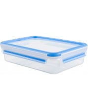 Kutija za hranu Tefal - Clip & Close, K3021812, 800 ml, plava