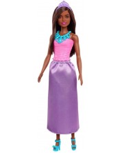 Lutka Barbie - Princeza, s ljubičastom suknjom -1