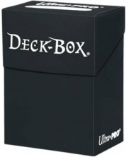 Kutija za karte Ultra Pro - Solid Color Deck Box, Black (80+ kom.) -1