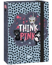 Kutija s elastičnom trakom Ars Una Think-Pink - A4