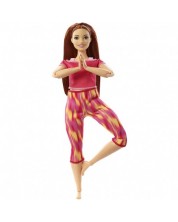Lutka Mattel Barbie Made to Move, s crvenom kosom